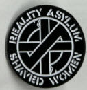 CRASS - REALITY ASYLUM ENAMEL PIN