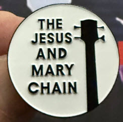 JESUS & MARY MARY CHAIN - LOGO ENAMEL PIN