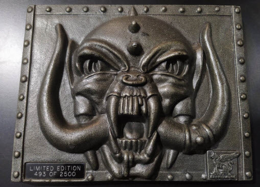 MOTORHEAD - FISTFULL OF ACES (METAL CAST SKULL)