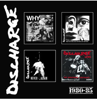 DISCHARGE - THE ALBUMS 1980 / 1985 BOXSET