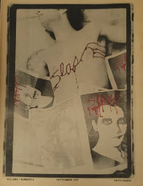 SLASH MAGAZINE VOL 1 ISSUE #4 - SEPTEMBER 1977 - USED MAGAZINE