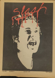 SLASH MAGAZINE VOL 1 ISSUE #3 - AUGUST 1977 - USED MAGAZINE