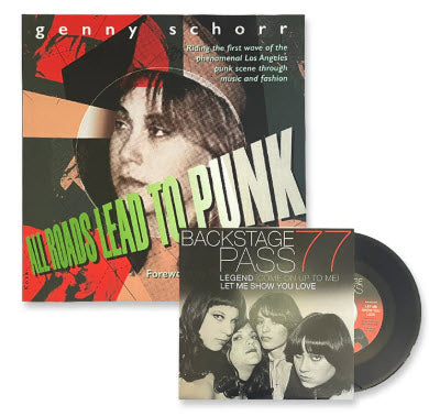 BOOK - ALL ROADS LEAD TO PUNK BY GENNY SCHORR