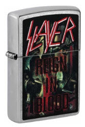 SLAYER - REIGN IN BLOOD ZIPPO LIGHTER REFILL METAL
