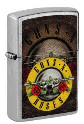 GUNS N ROSES - LOGO ZIPPO LIGHTER REFILL METAL