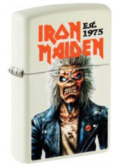IRON MAIDEN - JACKET ZIPPO LIGHTER REFILL METAL