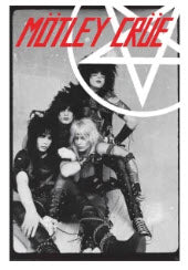 MOTLEY CRUE - PENTANGLE POSTER
