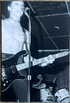 MISFITS - THE SQUEEZE INN ON TOUR AUG 1978 BOOK