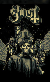 GHOST - FACES COUNTER TOP POSTER