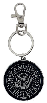 RAMONES - LOGO METAL KEY CHAIN