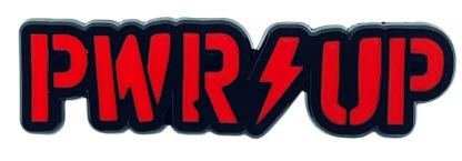 AC/DC - POWER UP CUT OUT ENAMEL PIN