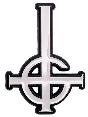 GHOST - LOGO CUT OUT ENAMEL PIN BADGE