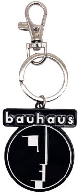BAUHAUS - LOGO METAL KEY CHAIN