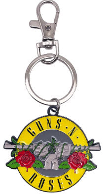 GUNS N ROSES - LOGO METAL KEY CHAIN