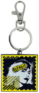 BLONDIE - STAMP LOGO METAL KEY CHAIN