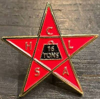CLASH - 16 TONS STAR ENAMEL PIN