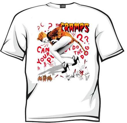 CRAMPS - CAN YOUR PUSSY DO THE DOG TEE SHIRT