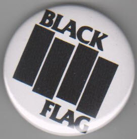 BLACK FLAG - LOGO 2.25" BIG BUTTON