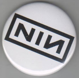 NIN - LOGO 2.25" BIG BUTTON