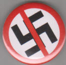 2.25" BIG BUTTON - CROSS SWASTIKA