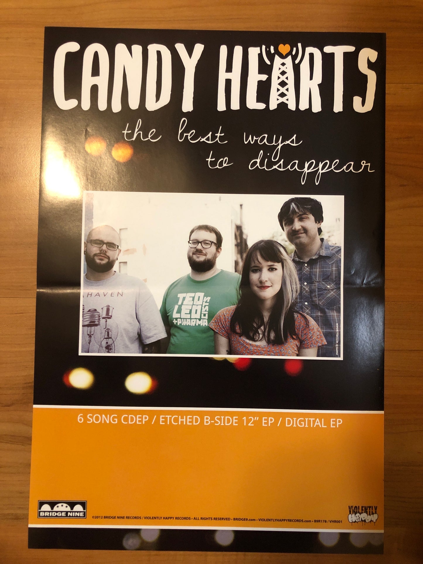 CANDY HEARTS - THE BEST WAY POSTER