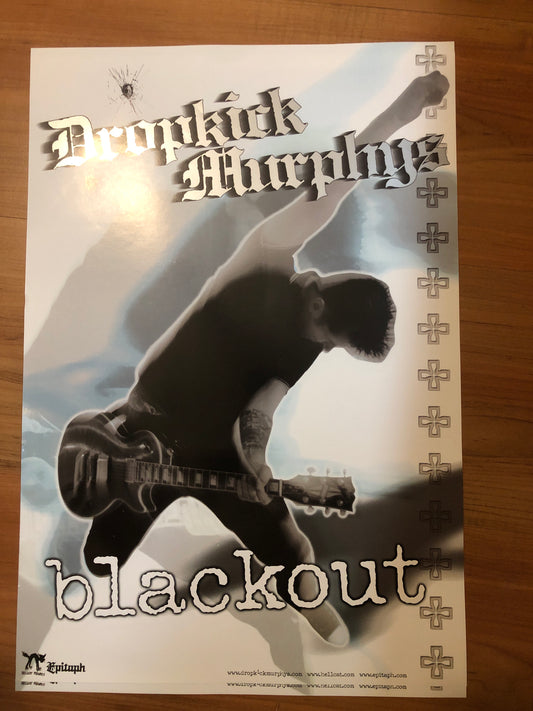 DROPKICK MURPHYS - BLACKOUT POSTER