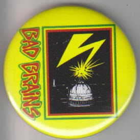 BAD BRAINS - THUNDER 2.25" BIG BUTTON