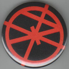 7 SECONDS - LOGO 2.25" BIG BUTTON