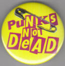 2.25" BIG BUTTON - PUNKS NOT DEAD