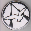 2.25" BIG BUTTON - DOVE