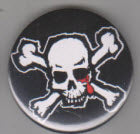 BLOOD FOR BLOOD - SKULL 2.25" BIG BUTTON