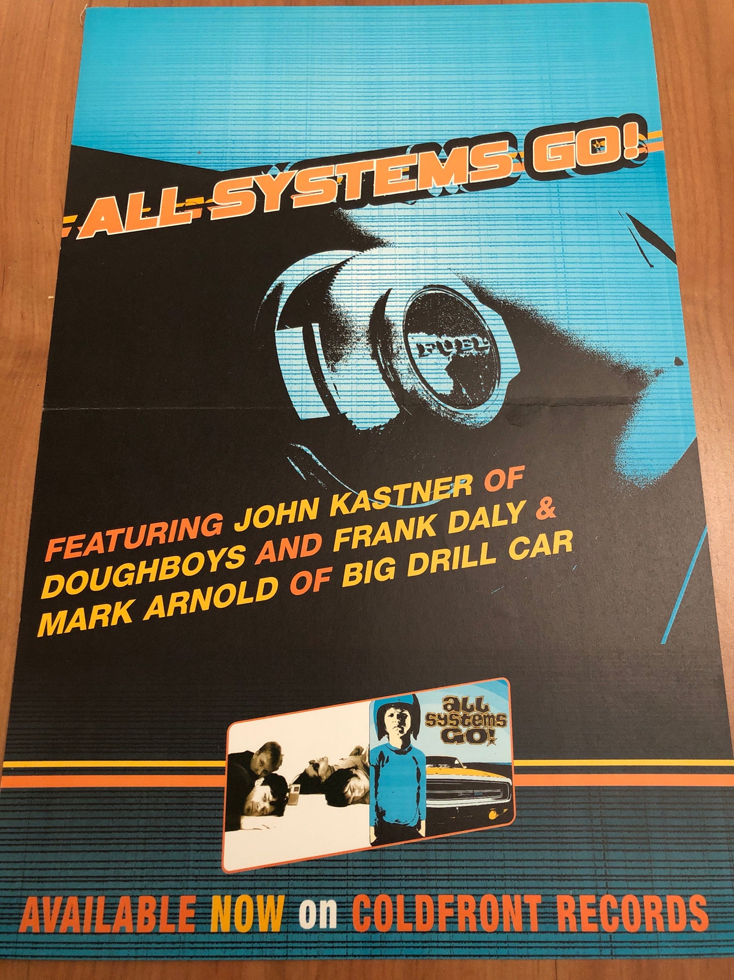 ALL SYSTEMS GO -S/T POSTER