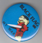 BLACK FLAG - MY WAR 2.25" BIG BUTTON