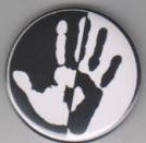 2.25" BIG BUTTON - WHITEBLACK HAND