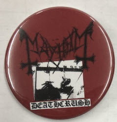 MAYHEM - DEATHCRUSH 2.25" BIG BUTTON