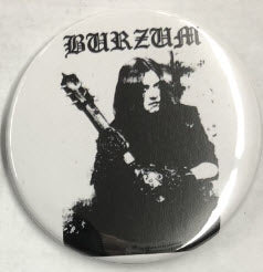 BURZUM - VARG VIKERNES 2.25" BIG BUTTON