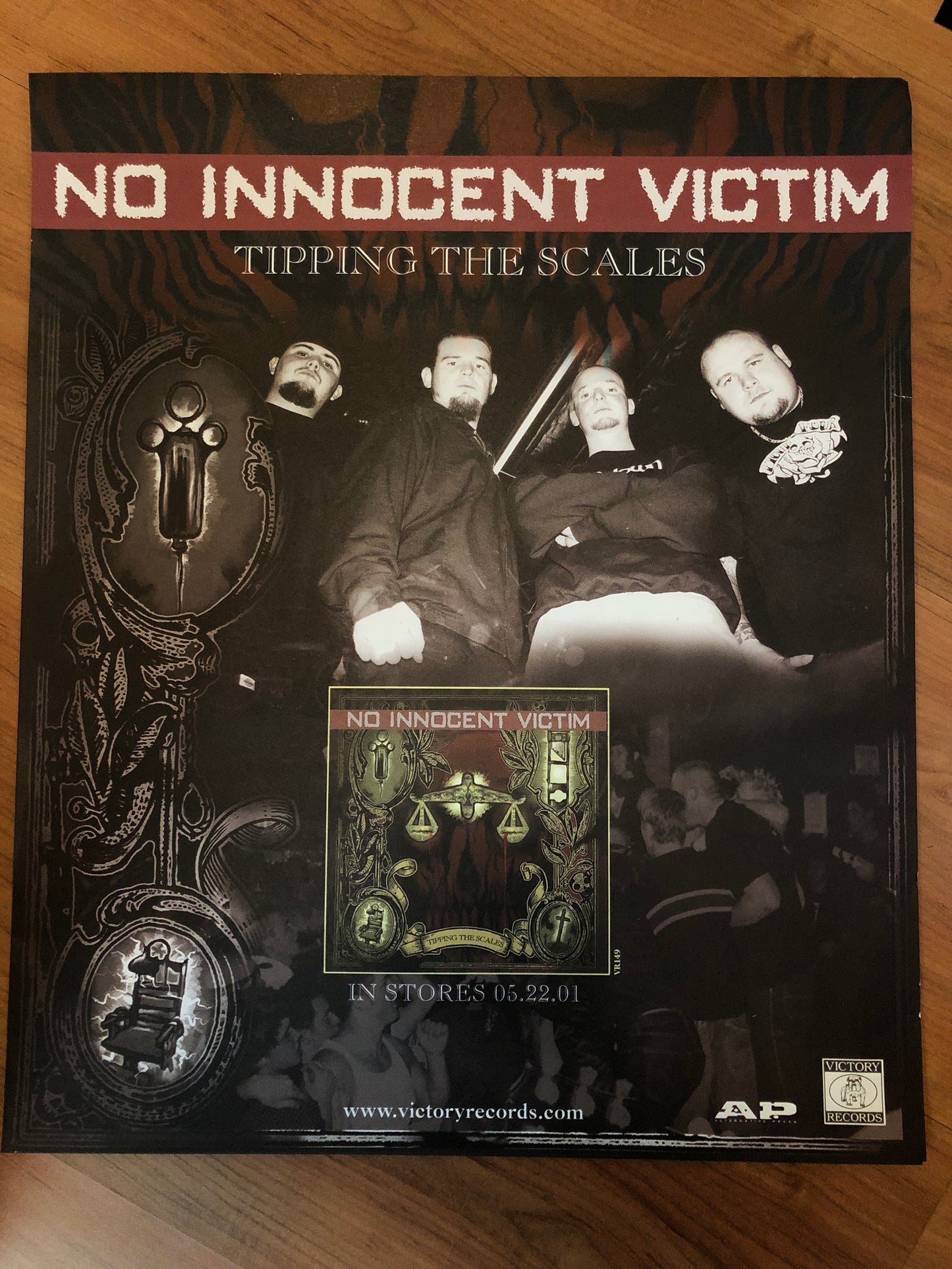 NO INNOCENT VICTIM - TIPPING THE SCALES POSTER