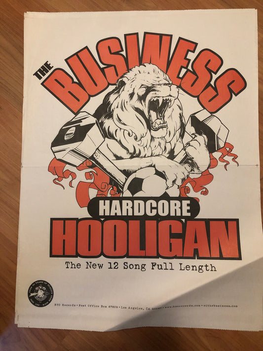 BUSINESS - HARDCORE HOOLIGAN POSTER