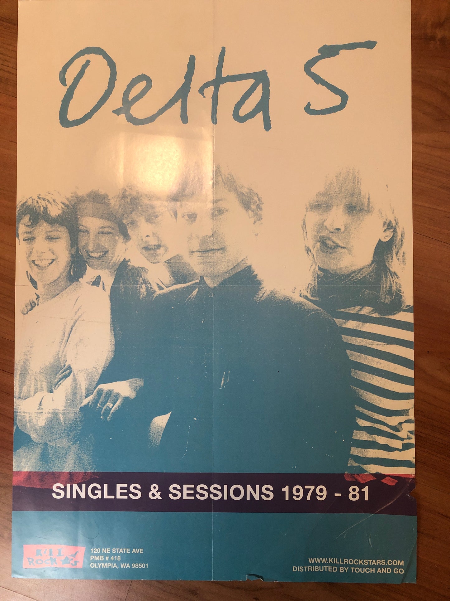 DELTA 5 - SINGLES & SESSIONS 1979/81 POSTER