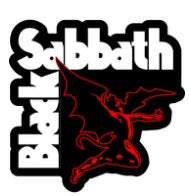 BLACK SABBATH - DEMON CUT OUT STICKER