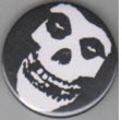 MISFITS - BIG SKULL 2.25" BIG BUTTON