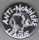 ANTI NOWHERE LEAGUE - LOGO 2.25" BIG BUTTON