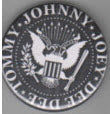 RAMONES - LOGO 2.25" BIG BUTTON