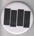 BLACK FLAG - BARS 2.25" BIG BUTTON