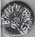 BROKEN BONES - LOGO 2.25" BIG BUTTON