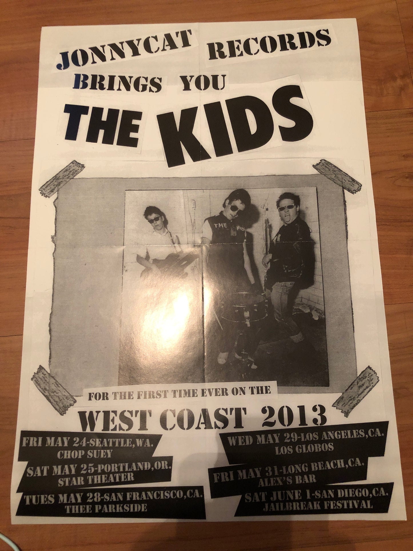 KIDS 2013 west coast 2013 TOUR