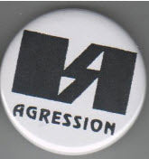 AGRESSION - LOGO 2.25" BIG BUTTON