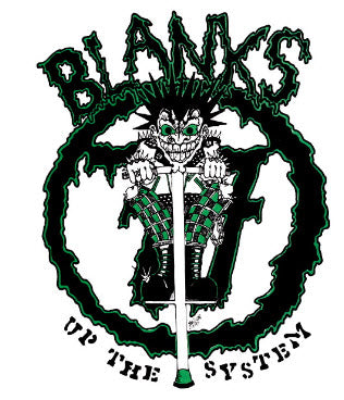 BLANKS 77 - UP THE SYSTEM 1" BUTTON