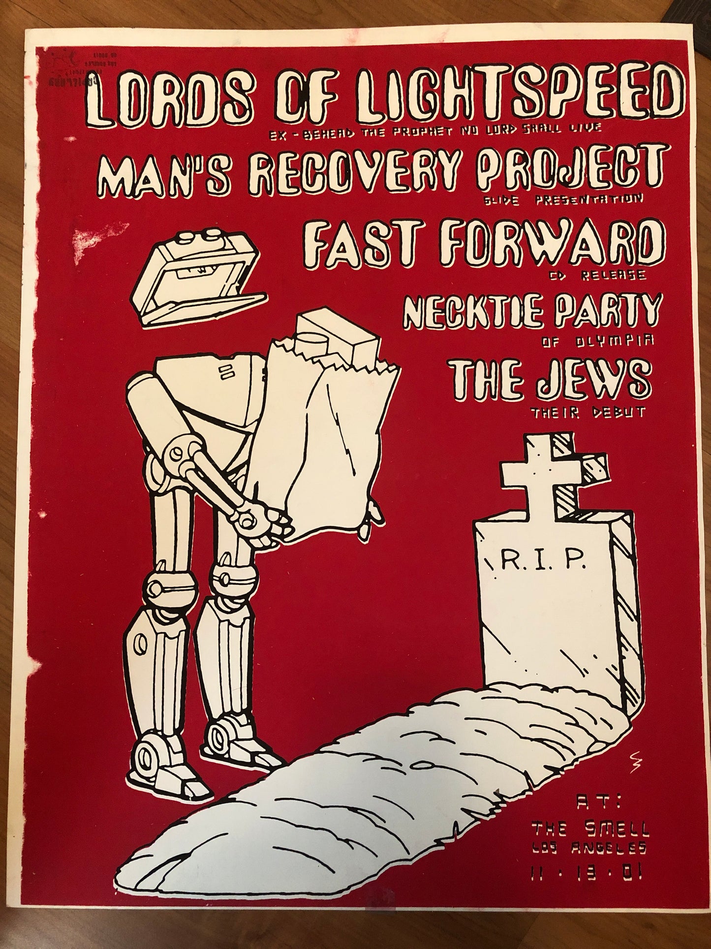 MAN’S RECOVERY PROJECT POSTER/FLYER