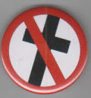 BAD RELIGION - CROSSBUSTER 2.25" BIG BUTTON